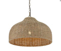 Woven Pendant Light Fixture