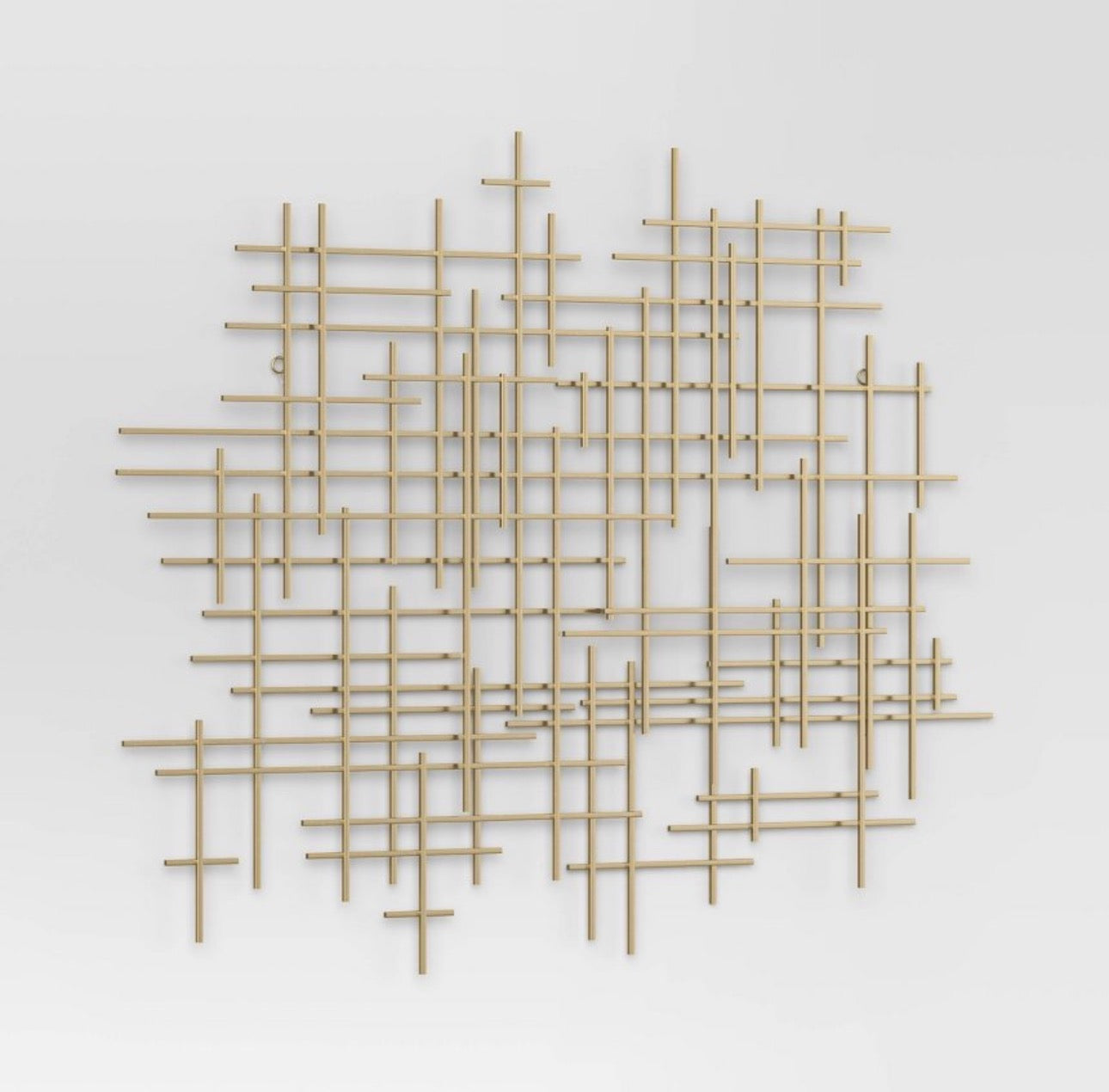 Gold Metal Wall Art