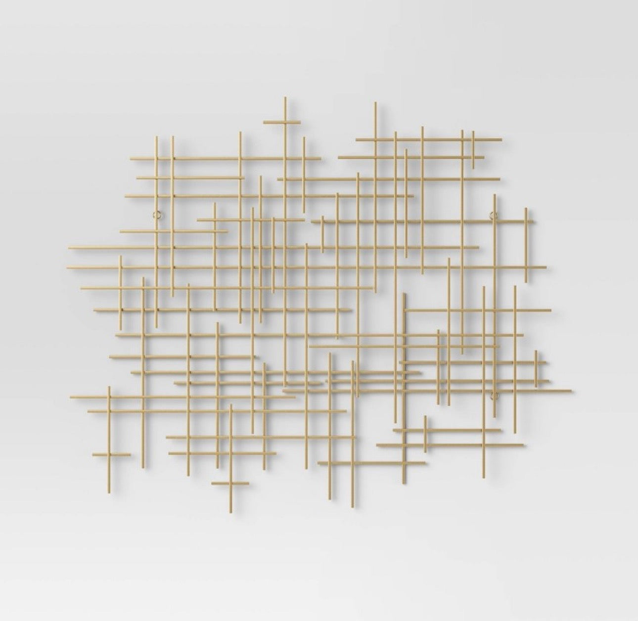 Gold Metal Wall Art