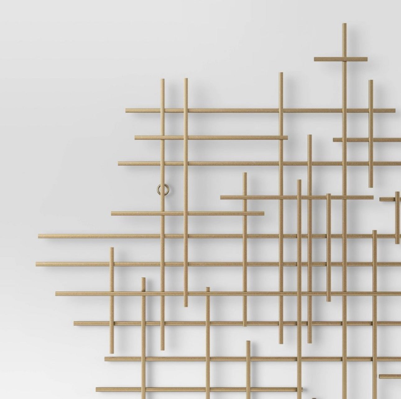 Gold Metal Wall Art