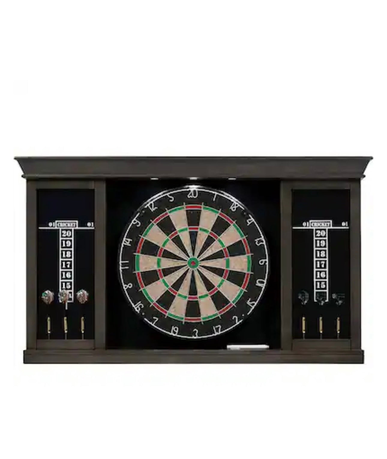 MD Sports Barrington Palmer Dartboard Cabinet with LED Lights