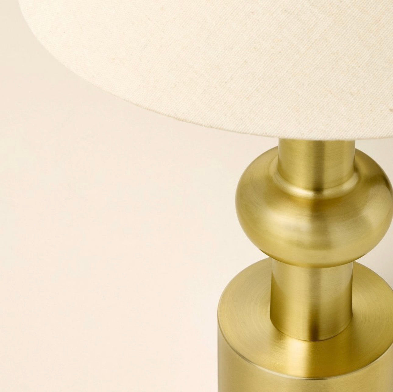 Vintage Brass Table Lamp Green Shade - Hearth & Hand Magnolia