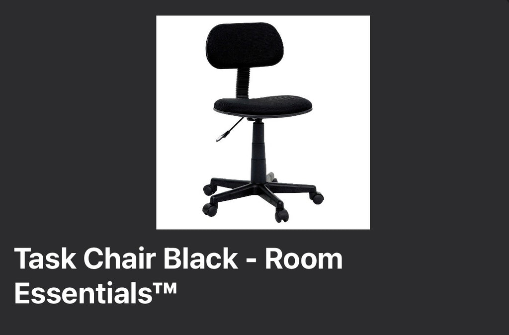 Room Essentials Task Chair - Black