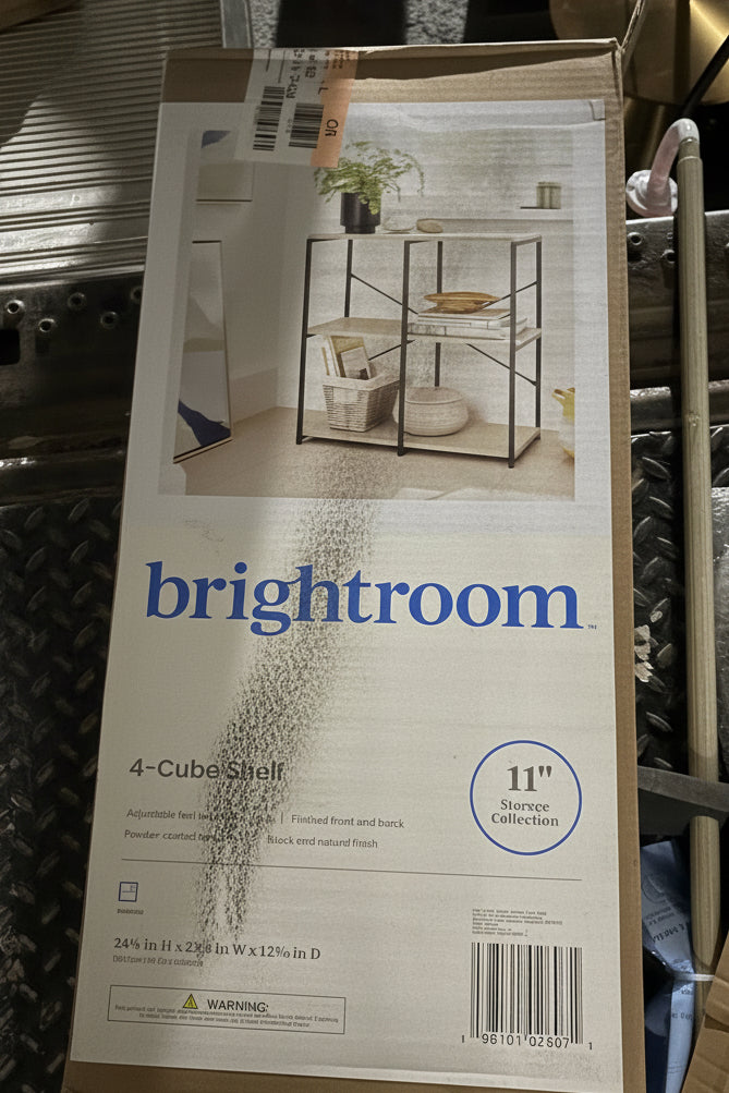 Brightroom 4-Cube Shelf
