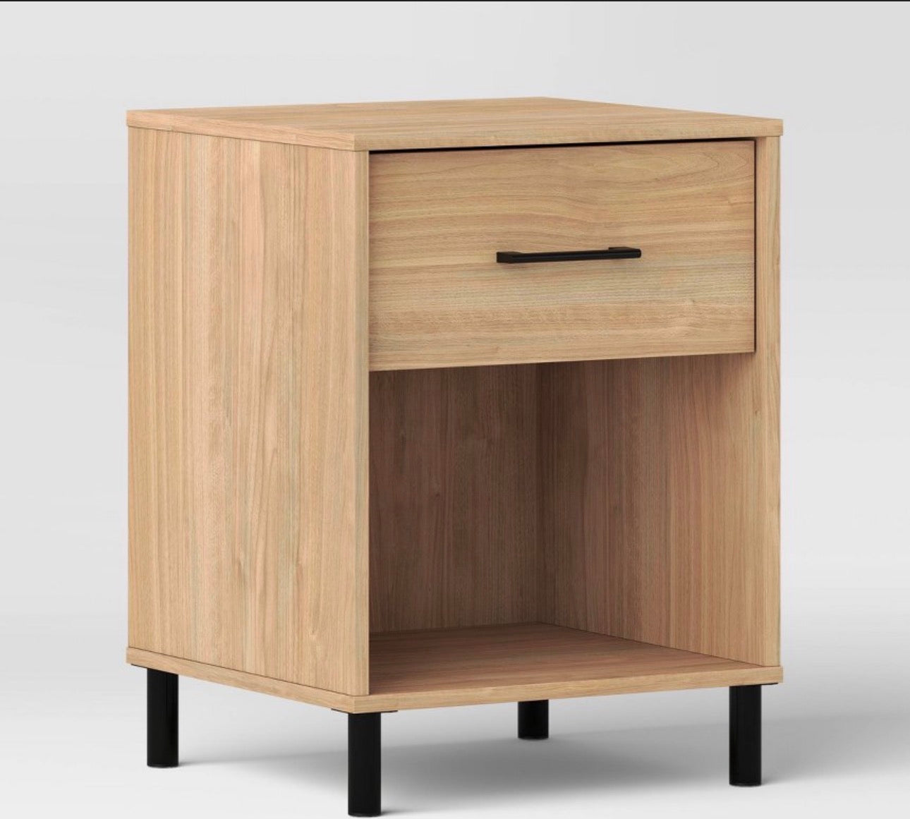Room Essentials Mixed Material Nightstand