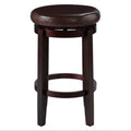 Swivel Bar Stool - Brown Faux Leather
