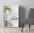 Room Essentials 3-Shelf Bookcase White