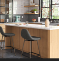 Threshold Copley Counter Height Barstool - Dark Gray