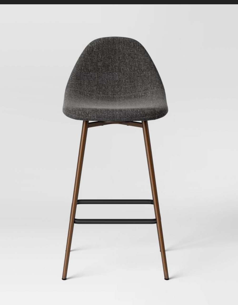 Threshold Copley Counter Height Barstool - Dark Gray
