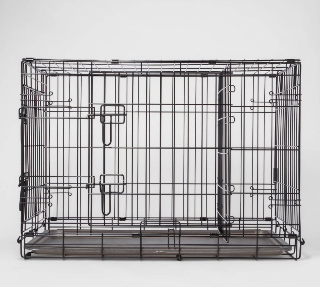 Boots & Barkley Small Two-Door Wire Pet Crate