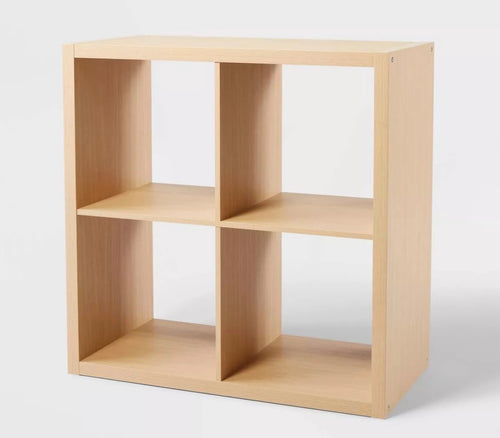 4-Cube Storage Organizer Shelf