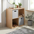 4-Cube Storage Organizer Shelf