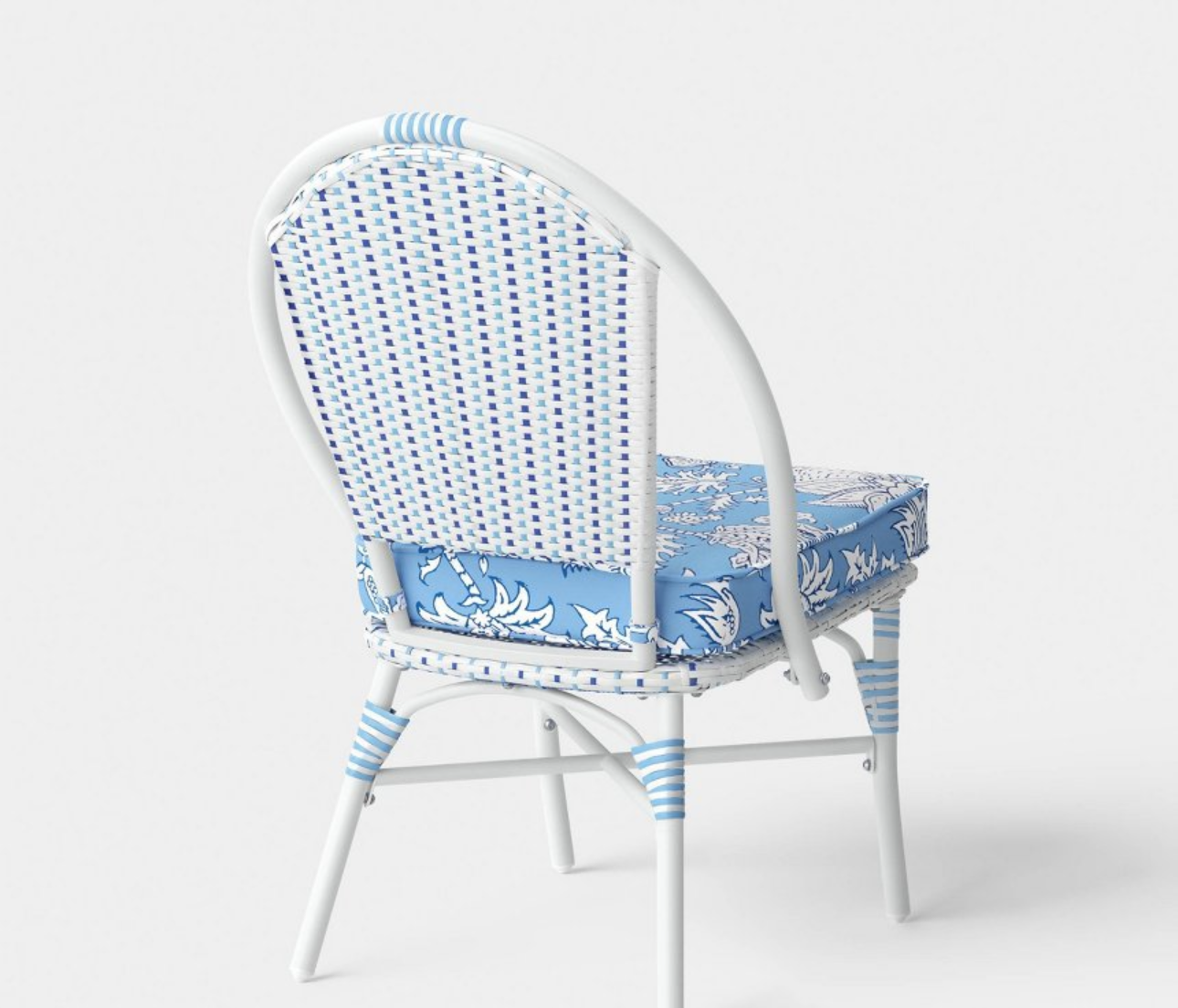 Roller Rabbit 2pk Floral Vines Patio Chairs - Blue
